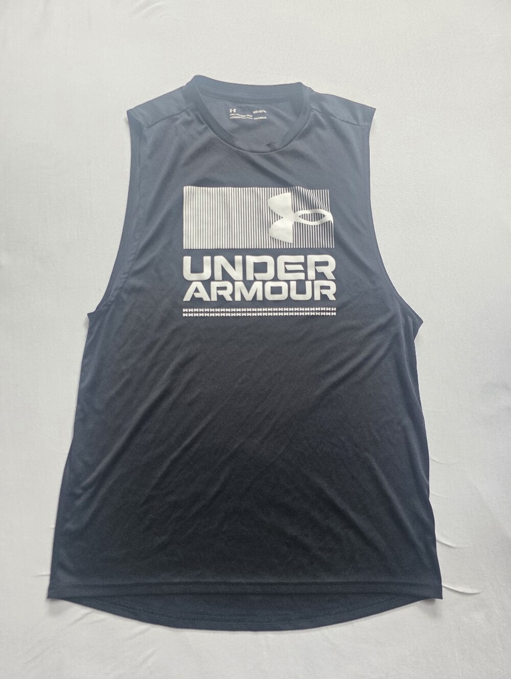 Under Armour HeatGear Black Graphic Performance T-Shirt Men's Medium